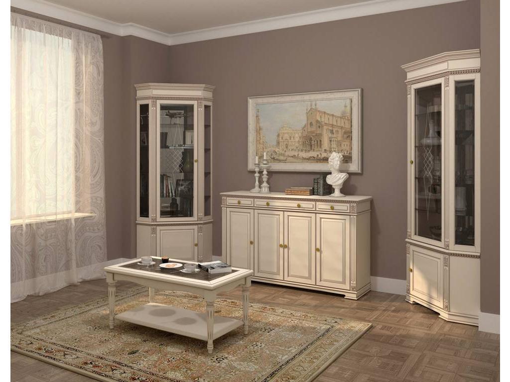 Arco: Decor: гостиная (беж, коричневая патина)