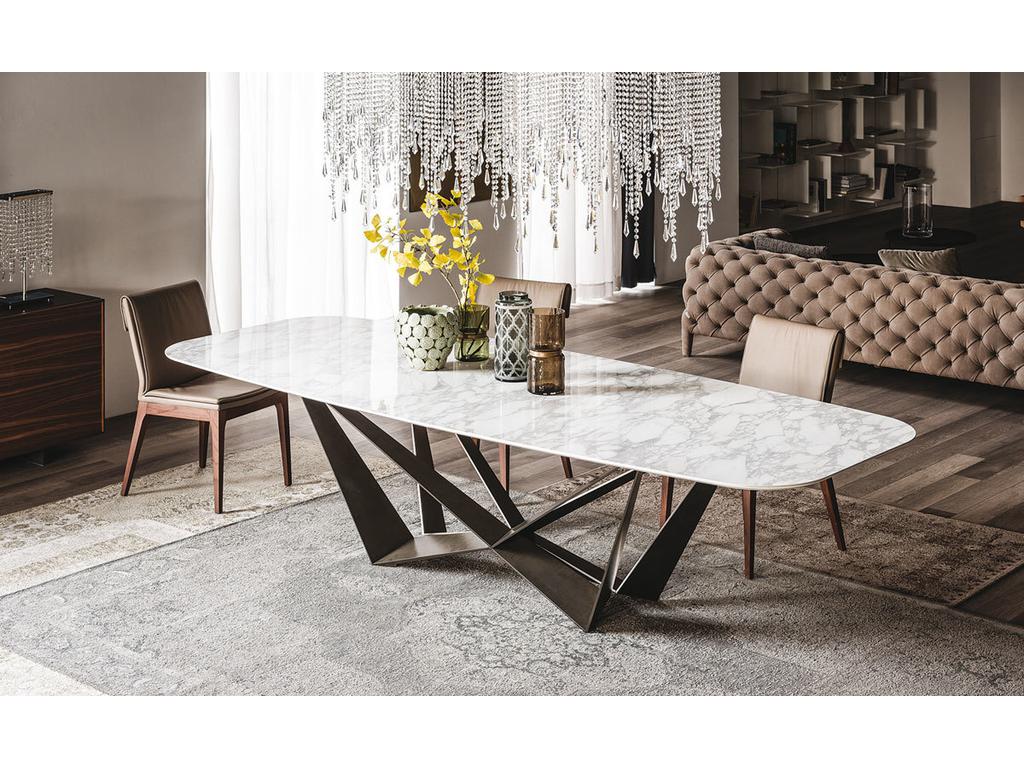 Стол обеденный STG Scorpio Marble B5809