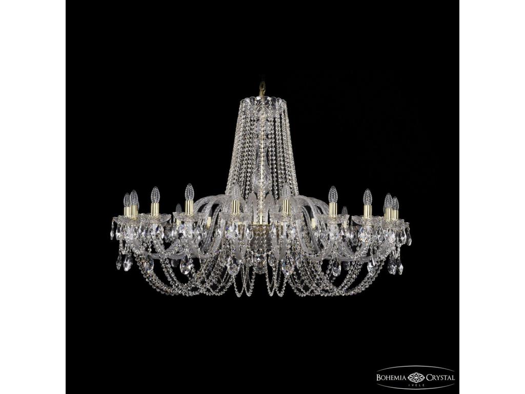 Люстра хрустальная Bohemia Ivele Crystal 1402/20/460 G
