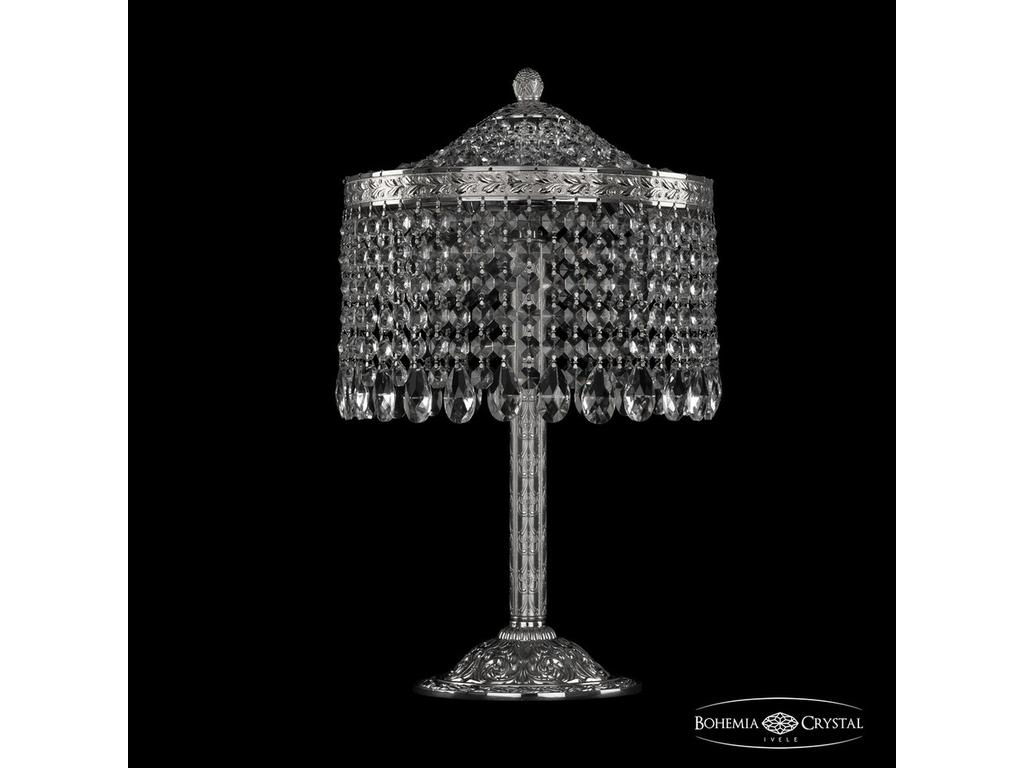 Лампа настольная Bohemia Ivele Crystal 19201L6/25IV Ni