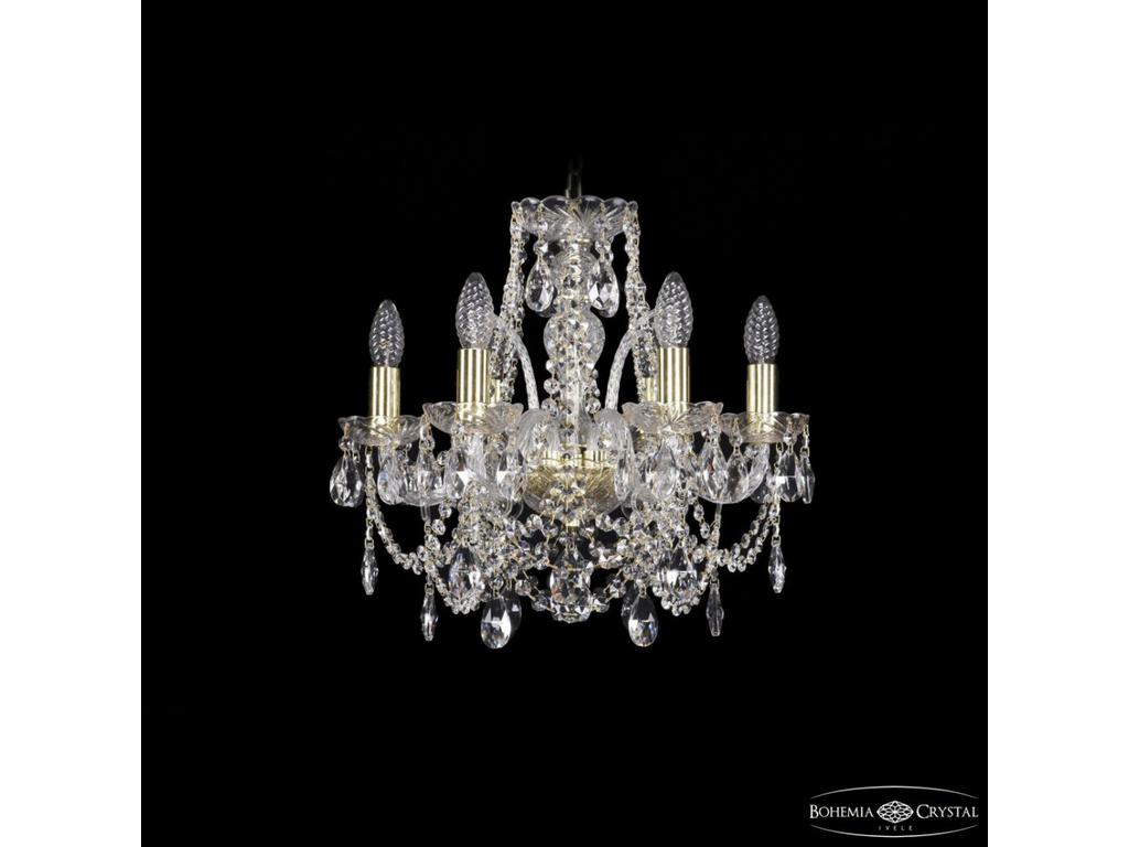 Люстра хрустальная Bohemia Ivele Crystal 1411/6/141 G