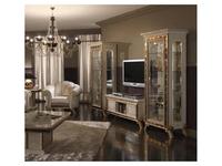 Arredo Classic: Raffaello: витрина 1 дверная левая/правая (слоновая кость)