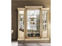 Arredo Classic: Leonardo: витрина 4-х дверная (слоновая кость)