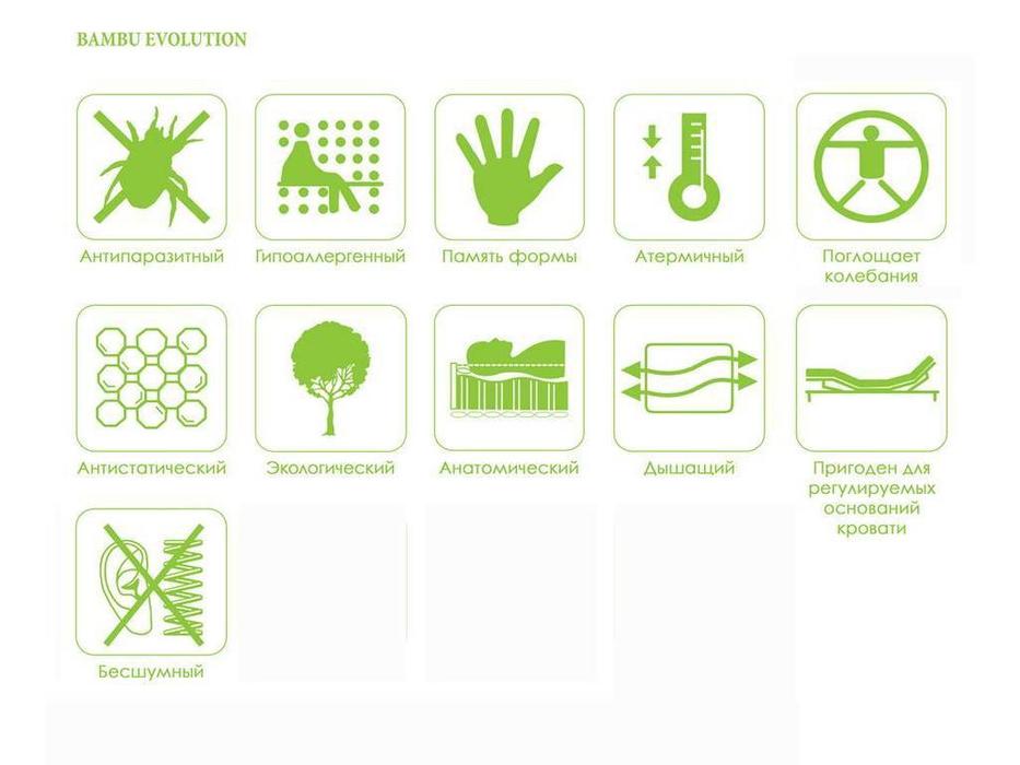 Excellence comfort: Bambu Evolution: матрас 90х200