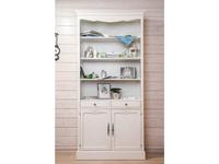 Mobilier de Maison: Belveder: шкаф книжный (белая карамель)