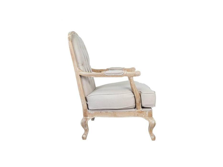 Interior: Honesta beige: кресло  с пуфом (бежевый)
