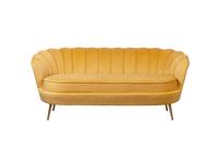 Interior: Pearl Triple: диван 3 местный ракушка (желтый)