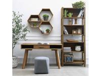 CUF Limited: Wooden Vintage Loft: стол письменный (натуральный)