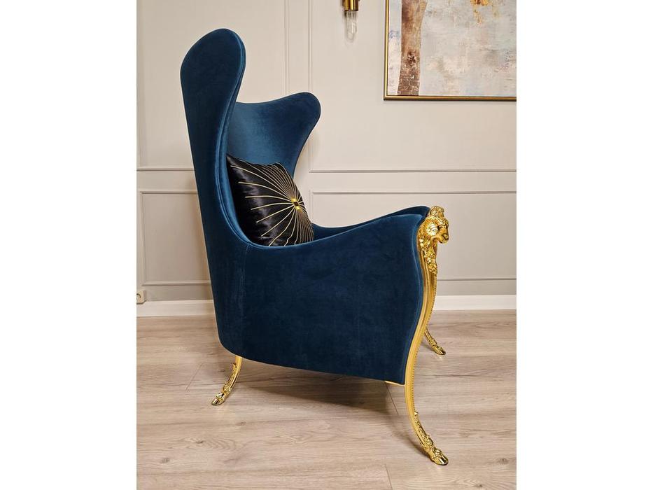 STG: Emerald Wingback: кресло на ножках  (зеленый)
