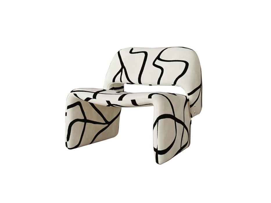 STG: Ondine Lounge Chair: кресло  (белый, черный)