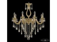 Bohemia Ivele Crystal: 71301/8/250 B G: люстра хрустальная (золото)