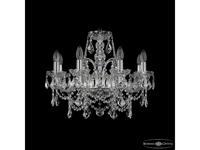 Bohemia Ivele Crystal: 1411/8/195 Ni Leafs: люстра хрустальная (прозрачный)